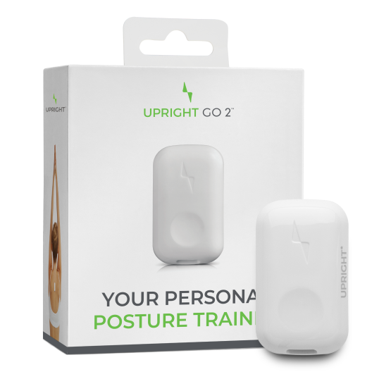 Upright GO 2 NEW Posture Trainer and Corrector for Back, Strapless,  Discreet and Easy to Use, Complete with App and Training Plan