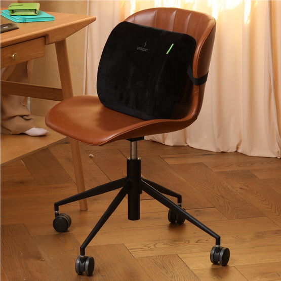 Ergonomic Lumbar Pillow for Back Support - Memory Foam Office Chair Cushion