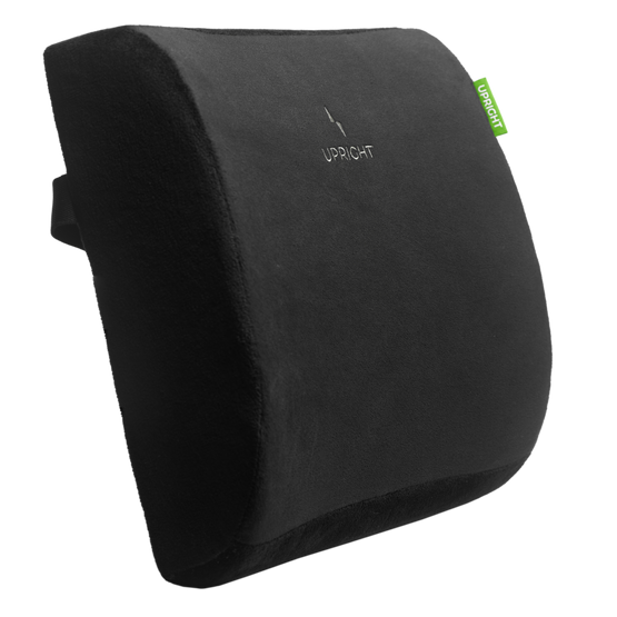 Back Support Seat with Lumbar Pillow